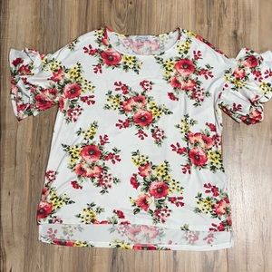 Flower blouse